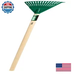 Truper 30465 Tough 48-INCH Plastic Shrub Rake Head Wood Handle. Fixed Price $47.40.