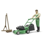 Bruder 62103 Bworld Gardener Lawn Mower And Accessories. Fixed Price $24.99.