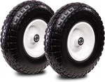 Taifa 2 Pcs 13 Inch Solid Flat Free Replacement Tires And Wheels 4.00-6 With 5/8. Fixed Price $64.99.