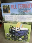 Mac Sports Collapsible Folding All Terrain Outdoor Beach Utility Wagon Cart. Fixed Price $299.99.