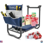 Ikkle Blue Garden Kneeler & Seat - Folding Stool With Thick Pad Pouches. Fixed Price $69.81.