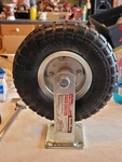 10" Haul-master Pneumatic Tire 4.10/3.50-4 Fixed Caster 38943. 4PLY. Fixed Price $19.99.