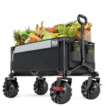 Timber Ridge Collapsible Wagon Utility Folding Cart Heavy Duty All Terrain Wh.... Fixed Price $120.83.