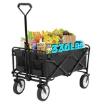 Fdw 39''L Collapsible Wagon Cart, Heavy Duty Utility Folding For Outdoo.... Fixed Price $76.81.