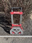 Milwaukee 150LB Capacity Red Steel Folding Hand Truck Magna Ideal Heavy Cart. Fixed Price $38.00.