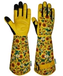 Long Gardening Gloves,thorn-proof&puncture Resistance Rose Cactus Gaun.... Fixed Price $13.65.