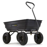 Gorilla Carts Poly Garden Dump Camping Beach Wagon. Fixed Price $129.99.
