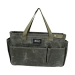 Portable Garden Camping Tool Storage Bag,waxed Canvas Firewood Army Green. Fixed Price $40.97.