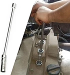 Magnetic Spark Plug Socket With 12 Inch Extension, 3/8'' Driv Size:. Fixed Price $15.99.