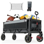 Timber Ridge 51.2'' Extended Collapsible Wagon Cart, 500LBS Heavy Duty Foldable. Fixed Price $143.68.