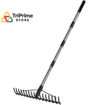 Walensee 5.4FT Bow Rake Heavy Duty Garden With Stainless Steel Black. Fixed Price $43.03.