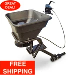 80 Lbs Utv Atv Mount Motor Fertilizer Sand Salt Spreader Grass Seeder Farming. Fixed Price $331.99.