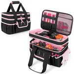 Tool Tote Bag For Women, Double Layer Storage Organizer With Divider.... Fixed Price $52.21.