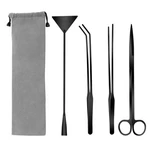 Catcan Quarium Aquascape Tools Kits, 4 In 1 Anti-rust Aquatic Plant Black. Fixed Price $14.24.