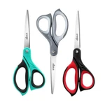 Livingo 8.5" Scissors All Purpose, 3 Pack Ultra Sharp Blade Blue/red/grey. Fixed Price $21.70.