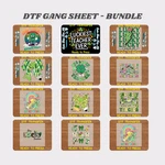 12 St Patrick Day Teacher Dtf Gang Sheet Bundle Lucky Irish Iron Transfer. Fixed Price $24.99.