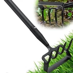 Ihomepark Garden Hoe, Stirrup With Adjustable Handle 30-62 Inch, Black. Fixed Price $37.51.