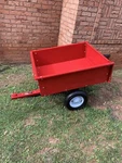 600 Lb Capacity Steel Dump Cart Garden Lawn Mower Tractor Trailer Utility Hitch. Fixed Price $203.99.