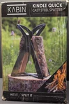 Kabin Kindle Quick Cast Steel Log Splitter Manual Splitting Tool Open Box. Fixed Price $79.99.