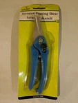 Garden Collection Locking Spring Serrated Pruning Shears Cutting Flowers. Fixed Price $6.95.