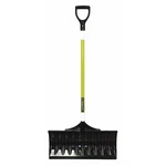 Snow Shovel, 24 In X Poly Blade, 45 Fiberglass Handle, 96858GRA. Fixed Price $57.19.
