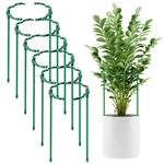 Moiggonoy Pack Plant Support Stakes Sets - 6.3*9.8IN Of 12), Green. Fixed Price $13.35.