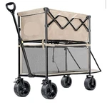 Vibemo - Wagon Cart 400L Foldable Double Decker 450LBS. Fixed Price $150.00.