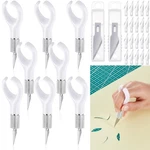 8 Set Fingertip Craft Knife 4.2 Inch Detail With Blades Ergonomi.... Fixed Price $27.53.