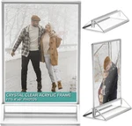 Pbf Acrylic Picture Frame Display Stand Vertical Clear Si.... Fixed Price $20.26.