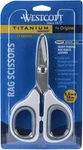 Westcott 5.5" Rag Snips, Crafting, Quilting & Sewing Scissors For Fabric Cutting. Fixed Price $18.99.