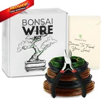 Leaves And Soul Tree Training Wire Kit 5 Rolls Aluminum Alloy Bonsai Black. Fixed Price $36.75.
