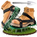 Lawn Aerator Shoes With Hook & Loop Straps Spiked Aerating Sandals Ohuhu Unique. Fixed Price $59.99.