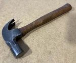Vintage Antique Tools Stanley Usa Bell System Claw Hammer Long Shape Head. Fixed Price $52.09.