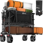 Sekey 500LBS Heavy Duty Double Decker Wagon With Extender, 400L Large Capacity. Fixed Price $306.87.