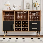 Garvee Home Liquor Cabinet With Rgb Lighting,power Outlets & Large Storage Space. Fixed Price $190.64.