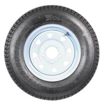 Trailer Tire Rim Assembly ST175/80D13 Inch Lrc Lug White Spoke Wheel. Fixed Price $87.97.