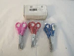 Charles Leonard 5" Blunt Tip Stainless Steel Scissors 12 Pack Assorted Colors. Fixed Price $17.88.
