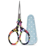 Hisuper Sewing Scissors Sharp Embroidery Crafting 3.6 Inch, Black Flower. Fixed Price $10.52.