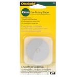 Dritz Omnigrid Rotary Blade Refill- Per Package, Silver Mm, 5-PACK. Fixed Price $24.49.