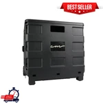 Everything Mary Collapsible Rolling Craft Cart Lid, Black Plastic Storage Box. Fixed Price $40.99.