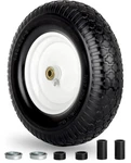 Gicool 16" Flat-free Solid And Wheel, 4.80/4.00-8" Wheelbarrow Tire, 3-6.... Fixed Price $47.66.