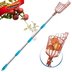 Tailernruye Adjustable Fruit Picker With Telescoping Handle 8FT, Red. Fixed Price $38.32.