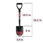 Bond Manufacturing LH015AM Mini D-handle Shovel. Fixed Price $33.39.