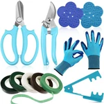 Gardening Gift Set For Women Floral Kit With Pruning Shears, Gloves & Tape. Fixed Price $23.25.