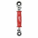 Milwaukee 48-22-9212 Lineman 4IN1 Insulated Ratcheting Box Wrench Red. Fixed Price $54.97.