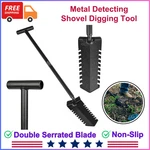 Ckg Heavy Duty Metal Detecting Shovel Digging Digger Spade Garden Root Cutter. Fixed Price $73.59.