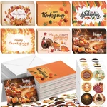 120 Pack Thanksgiving Greeting Cards With Envelope Bulk 4 X 6 Inch Happy Fall.... Fixed Price $47.87.