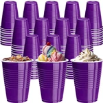 Cssopenss 120 Pcs 16 Oz Purple Plastic Cups Halloween Disposable. Fixed Price $34.31.