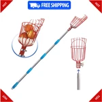 Coconut Picker Tool,fruit With Basket And Pole Easy Assemble 5FT. Fixed Price $30.67.