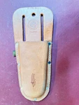 Rooster Brown Leather Pruner Snips Holder Tough By Tradition Model R-401. Fixed Price $23.79.